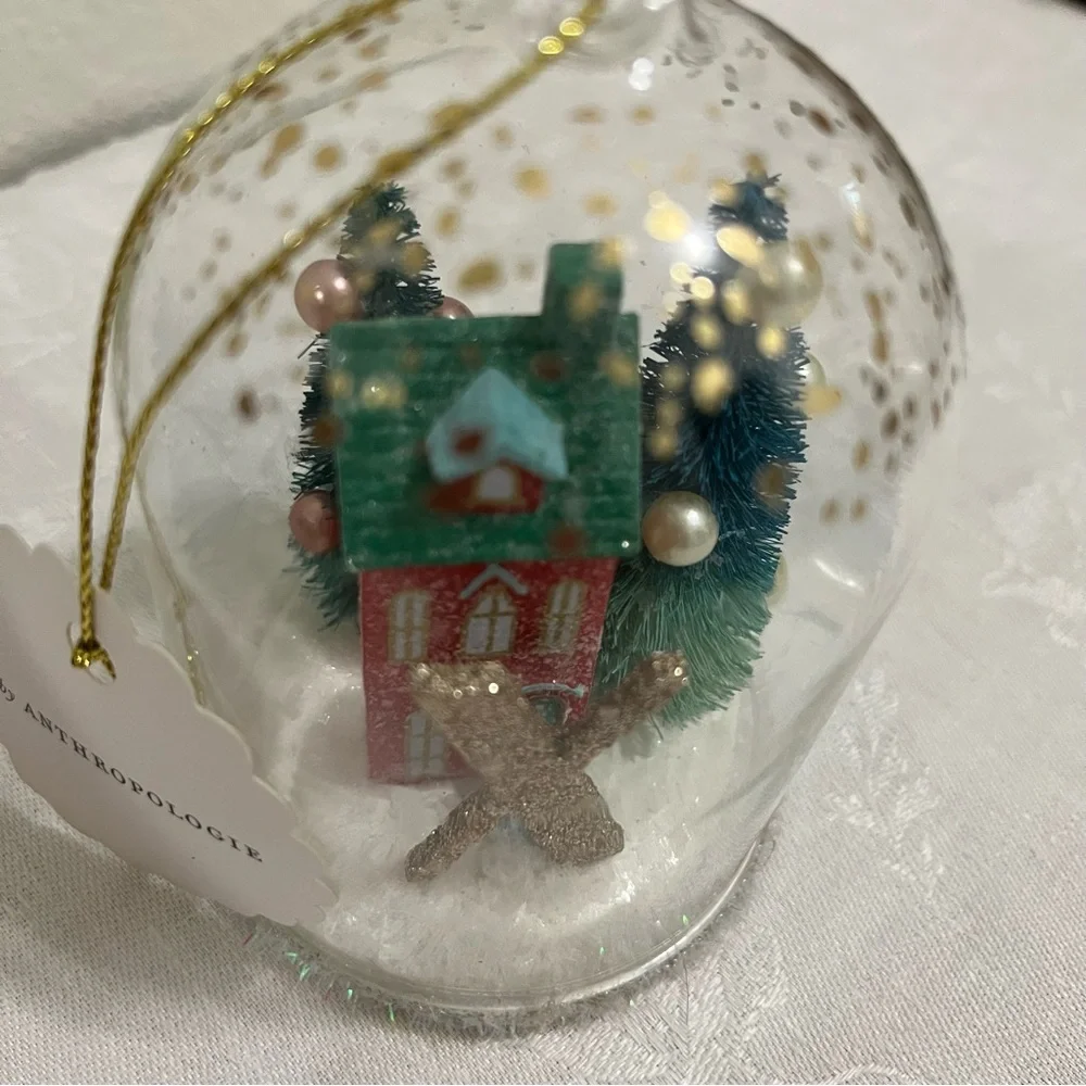 Anthropologie #2 NIB “X” Home for the Holidays Monogram Ornament. Sold Out - Picture 6 of 11